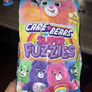 Care Bears Medium Size Super Fuzzy Blind Bag Plush New Stuffy SEE DETAILS